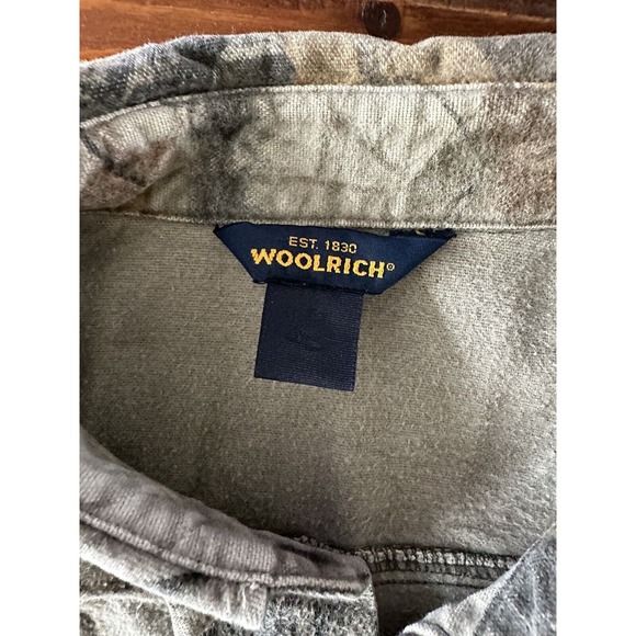 Woolrich, Realtree Camo, Heavy Mens Shirt, Lined, Weight 1.95lbs 100% Cotton - Picture 8 of 16